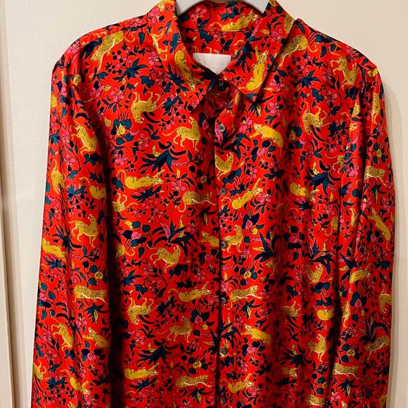 J Crew Collection Silk Blouse - Picture 7 of 7